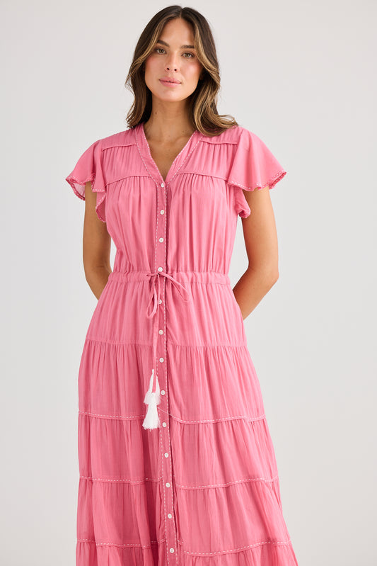Delilah Dress (Cosmo Pink)