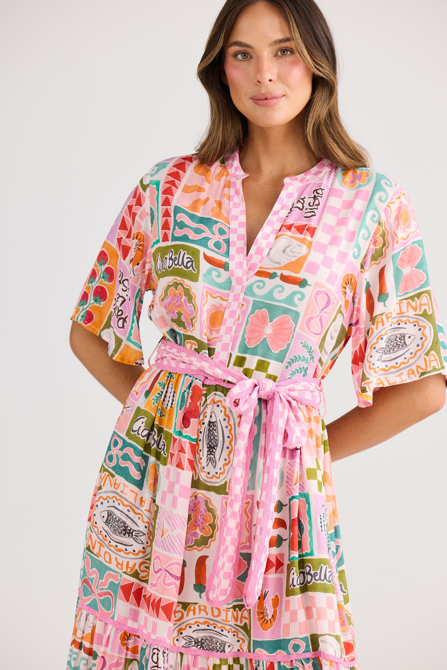 Lynwood Dress (Sardinia Summer)