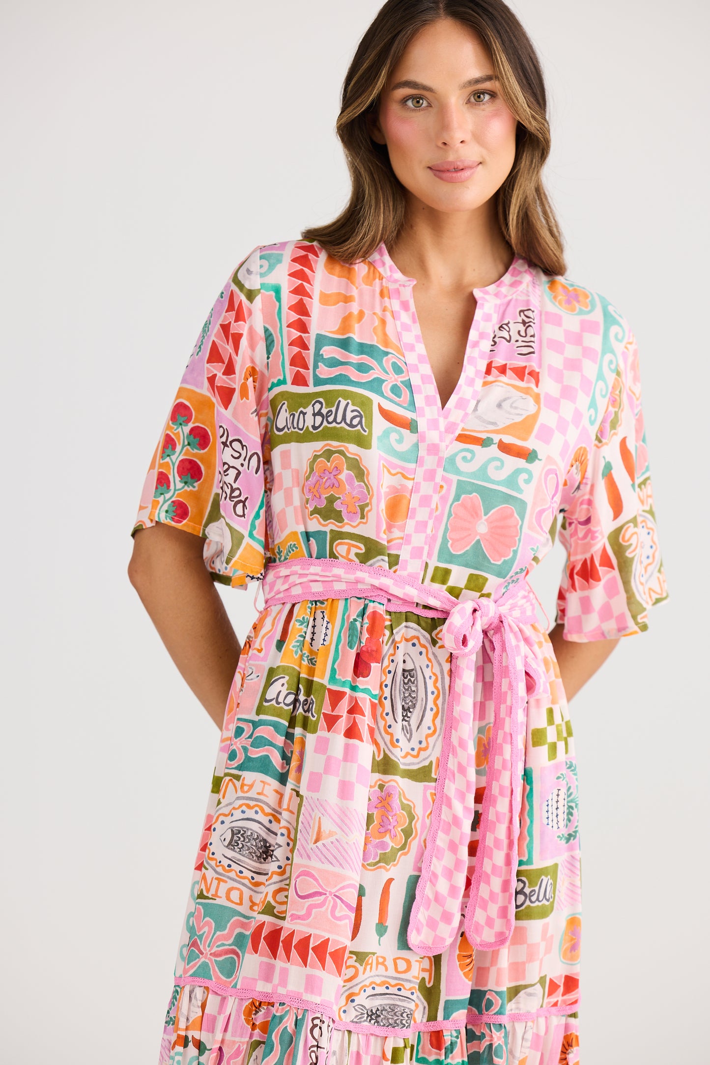 Lynwood Dress (Sardinia Summer)