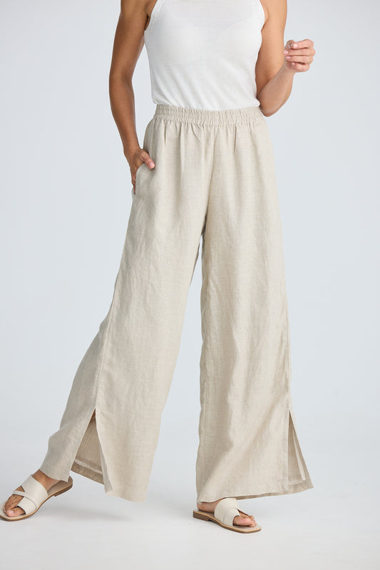 Fly Away Pant (Natural Linen)