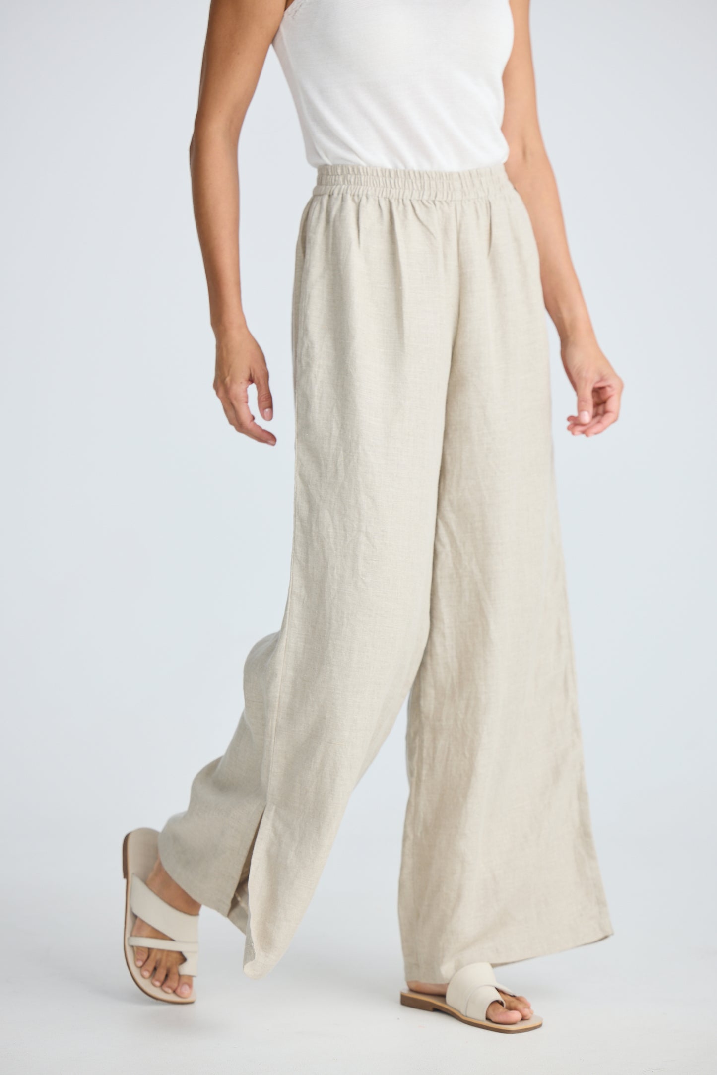 Fly Away Pant (Natural Linen)
