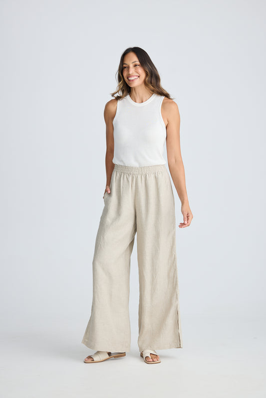 Fly Away Pant (Natural Linen)