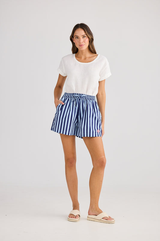 Adrift Short (Blue Stripe)