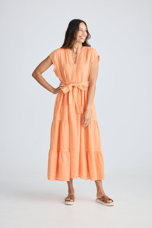 Avery Dress (Coral)