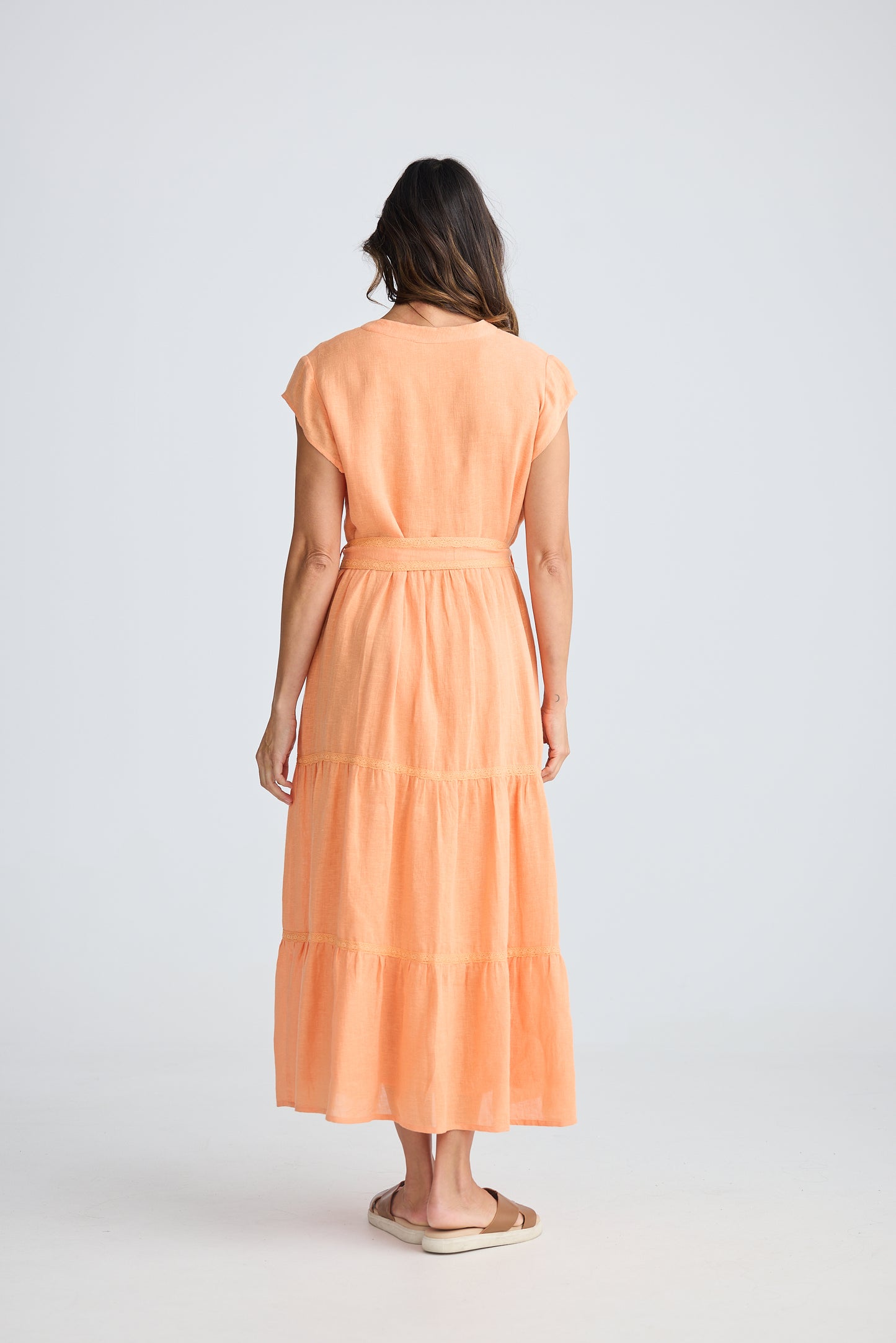 Avery Dress (Coral)