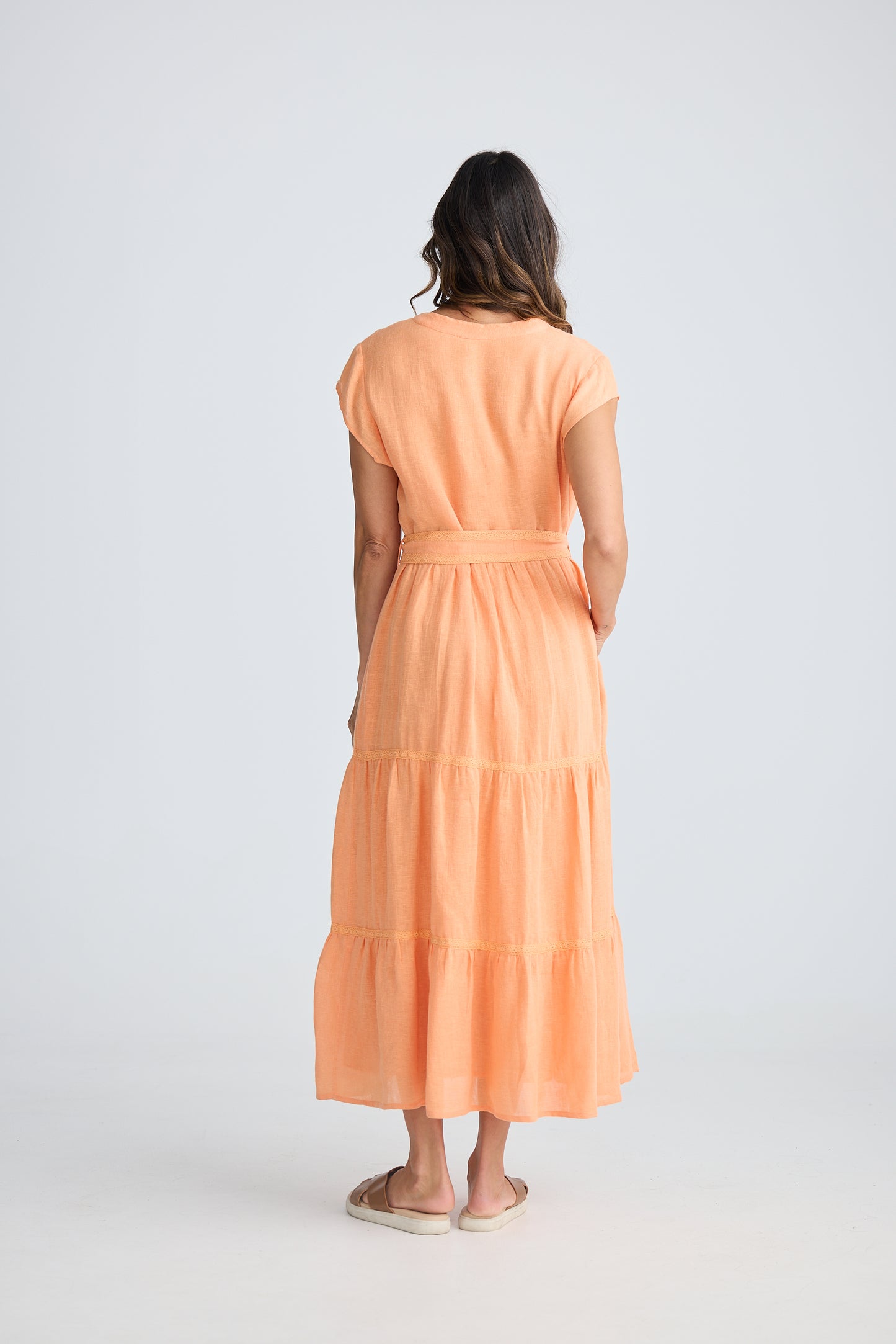 Avery Dress (Coral)