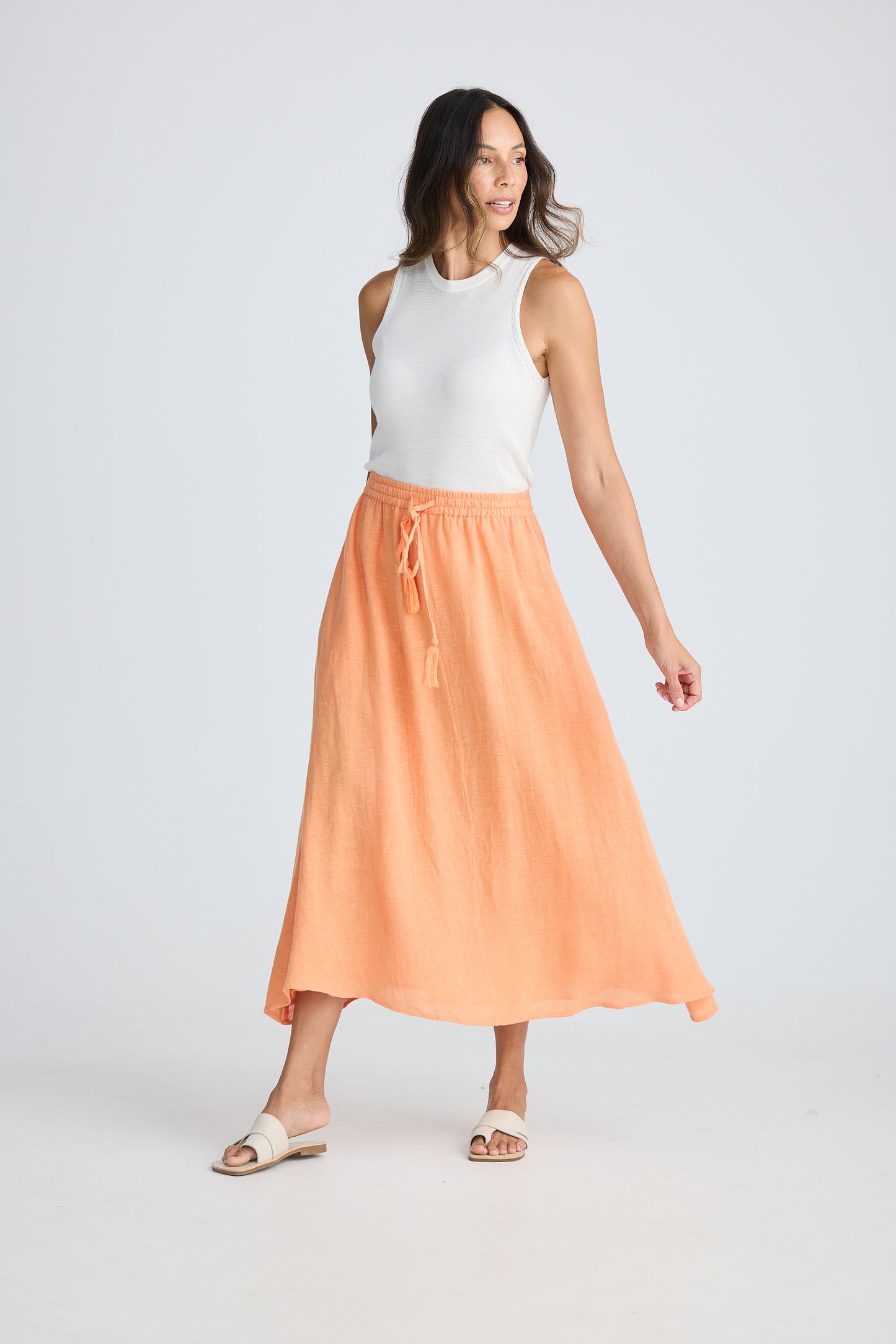 Mayfair Skirt (Coral)