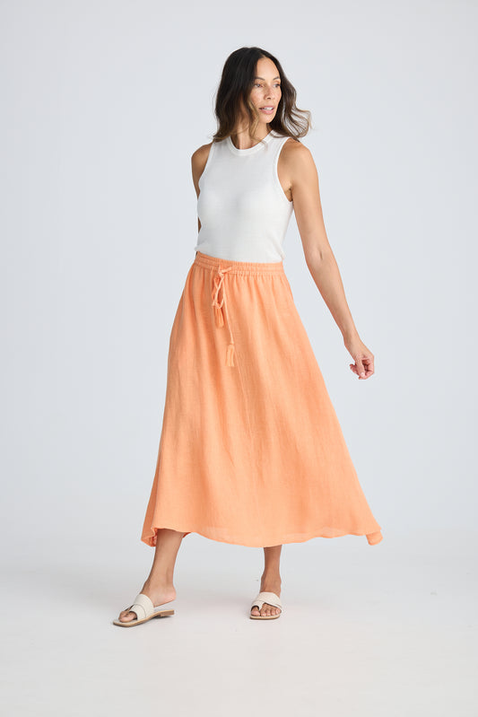 Mayfair Skirt (Coral)