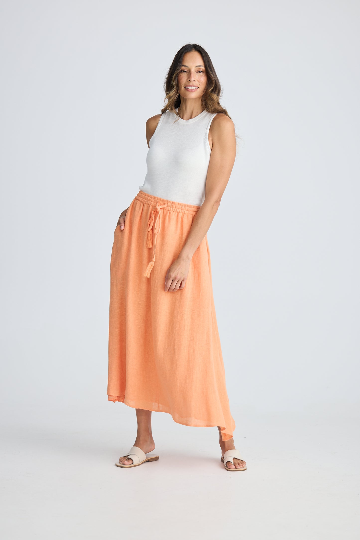 Mayfair Skirt (Coral)