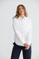 Fae Cotton Button Through Shirt in White | Gretel Lane