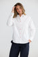 Fae Cotton Button Through Shirt in White