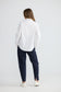 Fae Cotton Button Through Shirt in White
