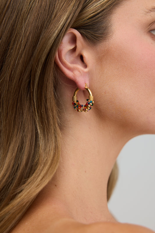 Grenadine Earrings (Gold)