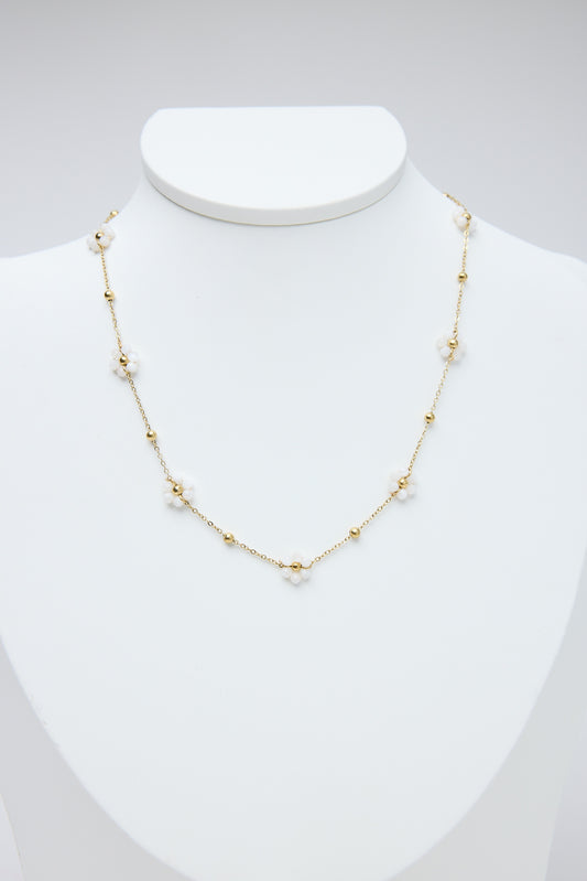 Monaco Necklace (White)