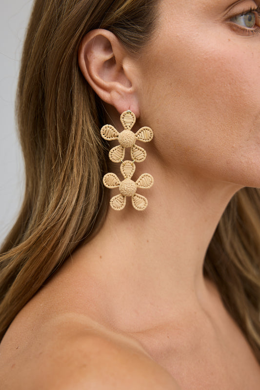 Blake Earrings (Natural)
