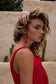 Camilla Earrings (Red)