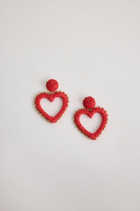 Scarlett Earrings (Red)