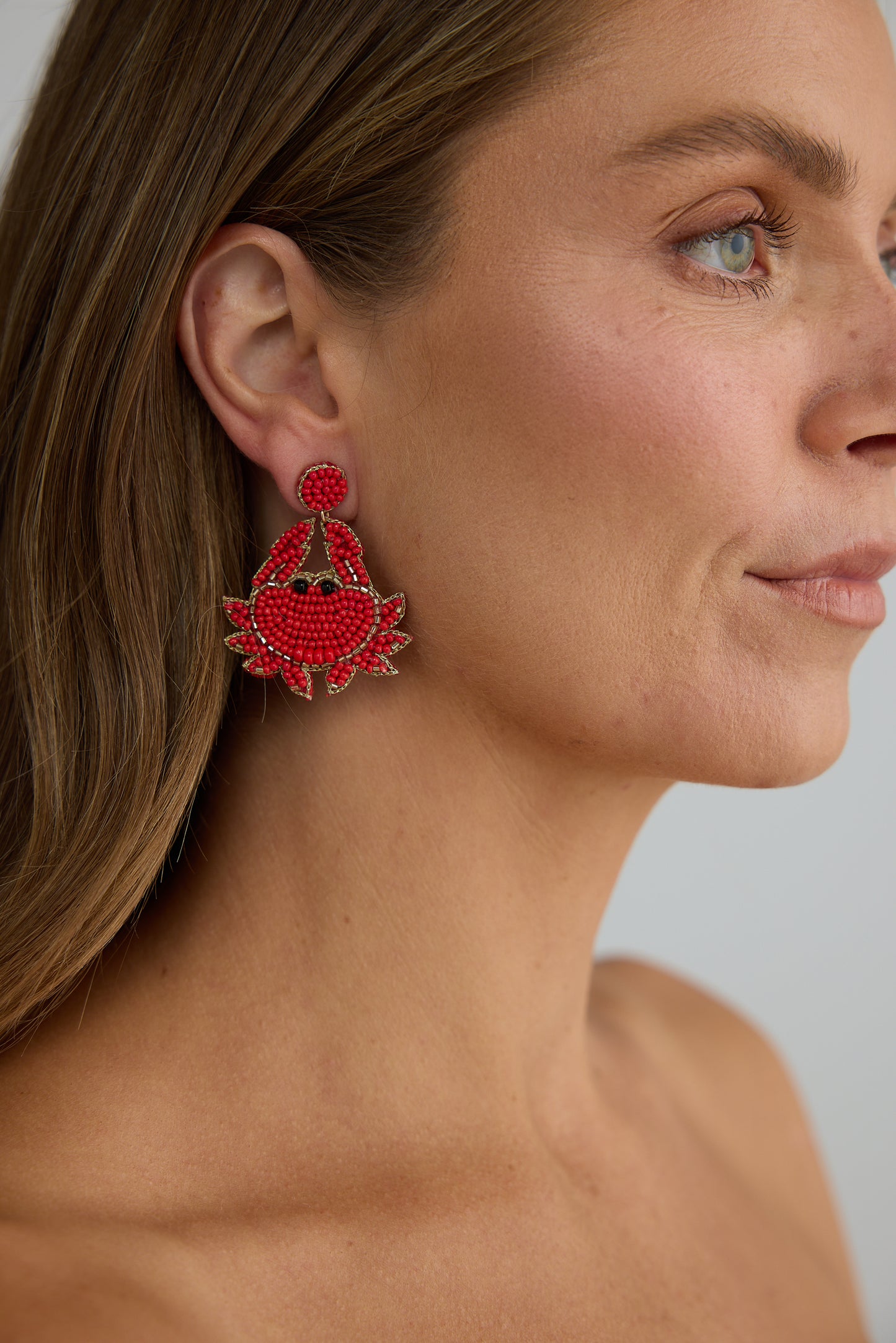Red Crab Earrings | Women’s Jewellery Online | Gretel Lane