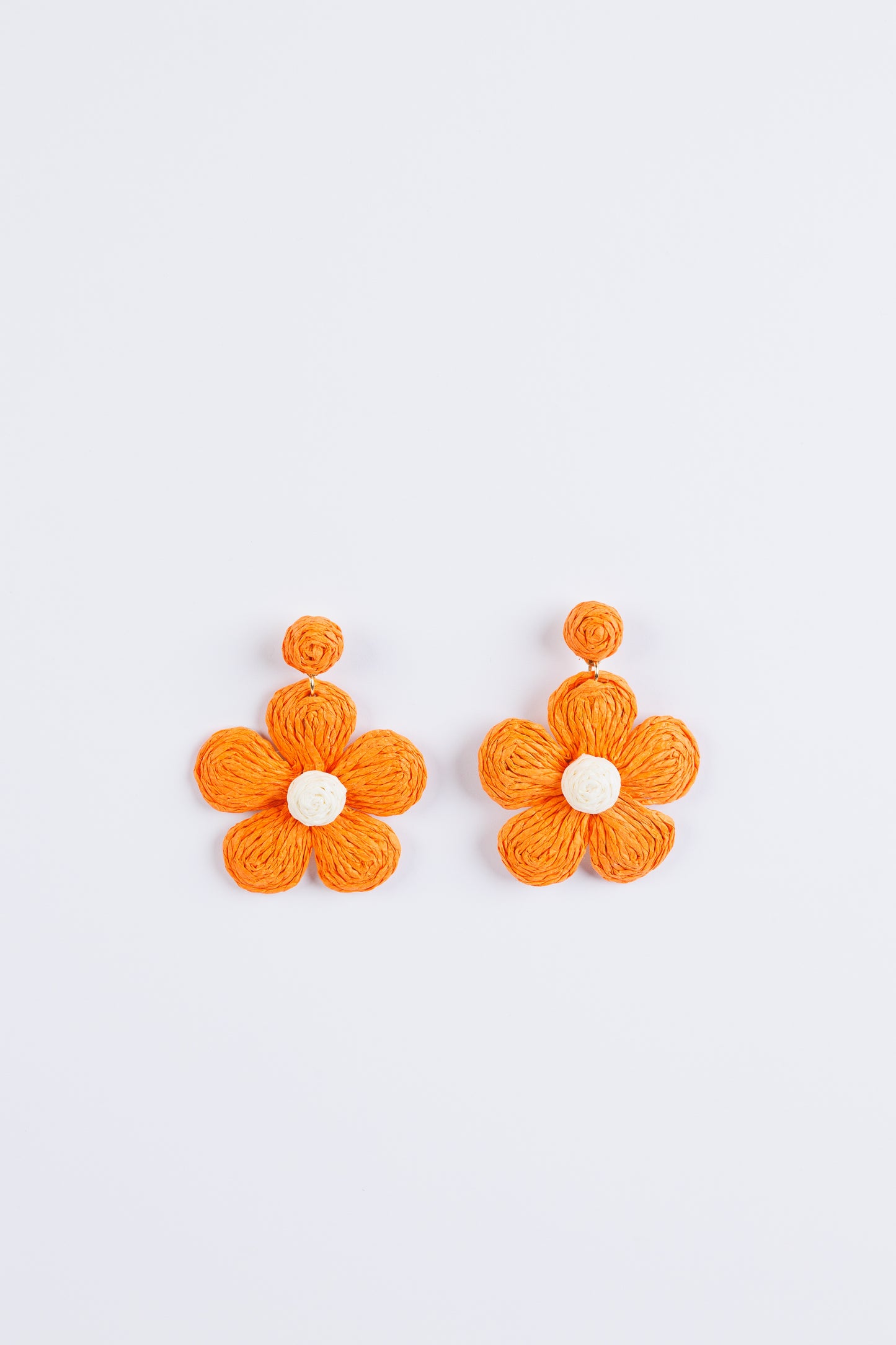 Daisy Day Earrings (Orange)