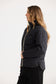 Home Love Ellis Reversible Puffer Jacket in Black with Cream | Women's Jackets | Gretel Lane