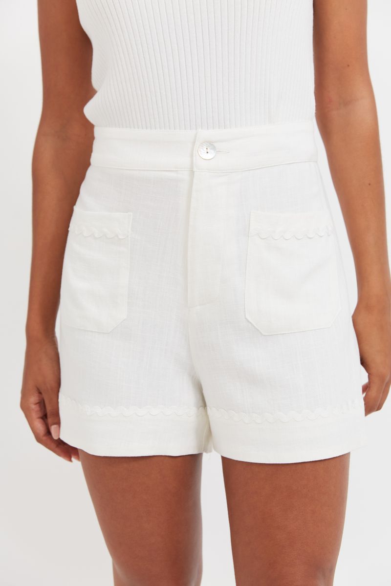 Haiti Short (White)