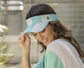 Hallie Cloth Visor Aqua
