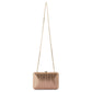 Women's Rose Gold Olga Berg Hannah Textured Clutch | Gretel Lane