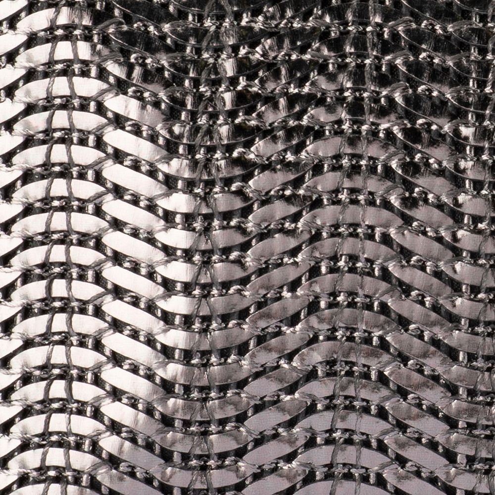 Olga Berg Hannah Gunmetal Textured Clutch Bag | Gretel Lane