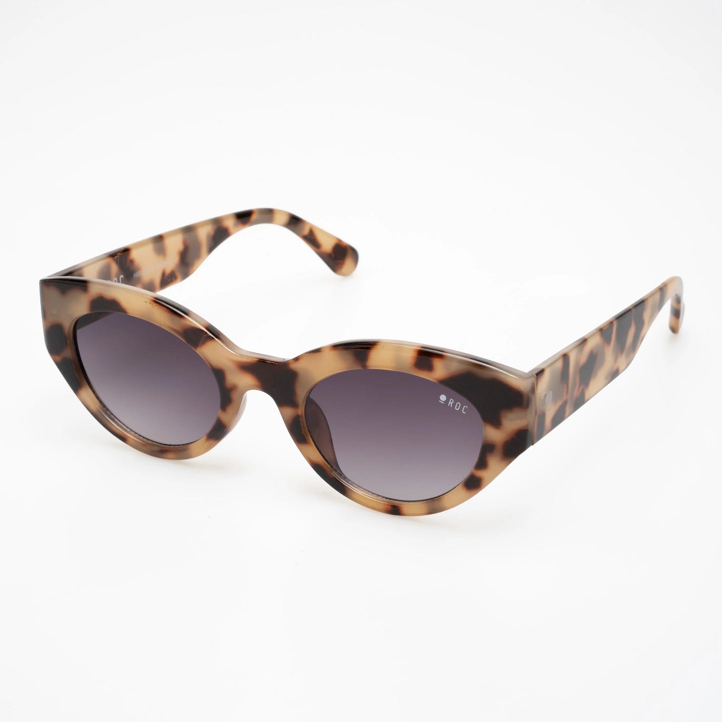 Roc Hibiscus Cat-eye Sunglasses Milky Tortoiseshell | Women's Sunglasses | Gretel Lane