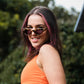 Roc Hibiscus Cat-eye Sunglasses Milky Tortoiseshell | Women's Sunglasses | Gretel Lane