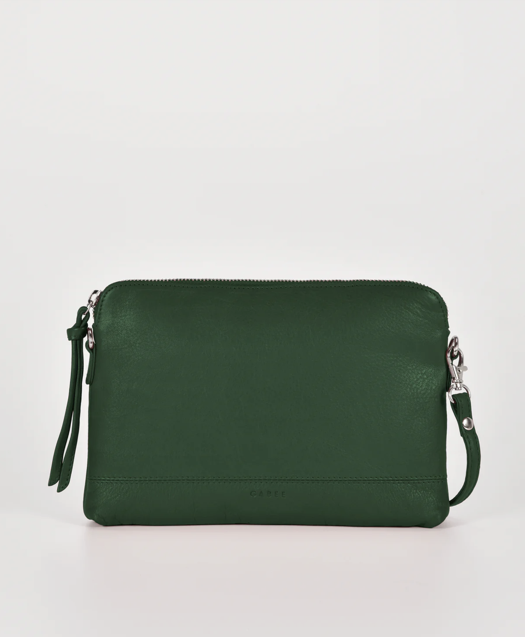 Gabee Holly Leather Crossbody Bag in Forest | Women's Handbags | Gretel Lane