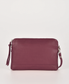 Gabee Holly Leather Crossbody Bag in Mulberry | Women's Handbags | Gretel Lane