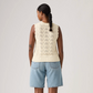 Levi's Women's Cream Crochet Tank Top | Gretel Lane