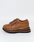 Alfie + Evie Hosting Women's Twin Zip Sneaker Tan Leather | Women's Footwear | Gretel Lane