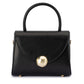 Olga Berg Top Handle Black Bag | Gretel Lane