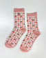 Crew Sock (Gingham & Cherry)