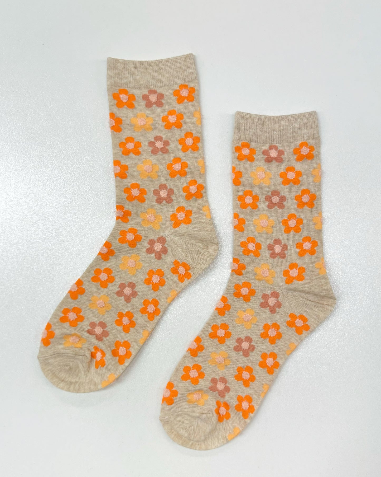 Crew Sock (Vintage Floral)