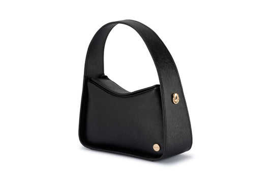 Isla Top Handle Bag (Black)