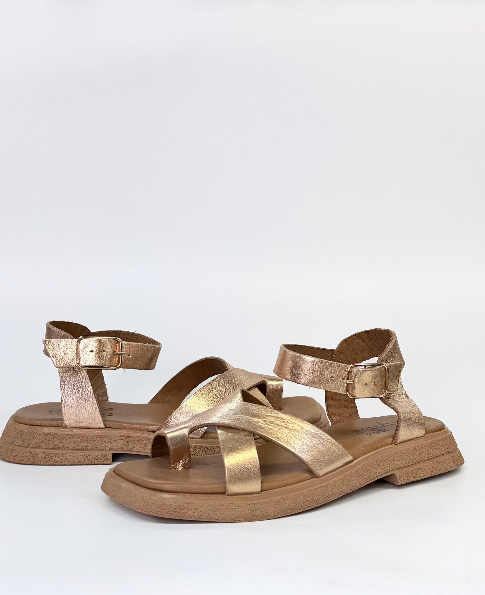 Thyme & Co Jewel Women's Sandal Rose Gold | Women's Shoes | Gretel Lane