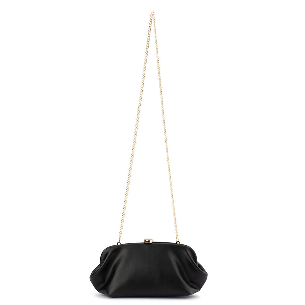 Josefina Framed Clutch (Black)