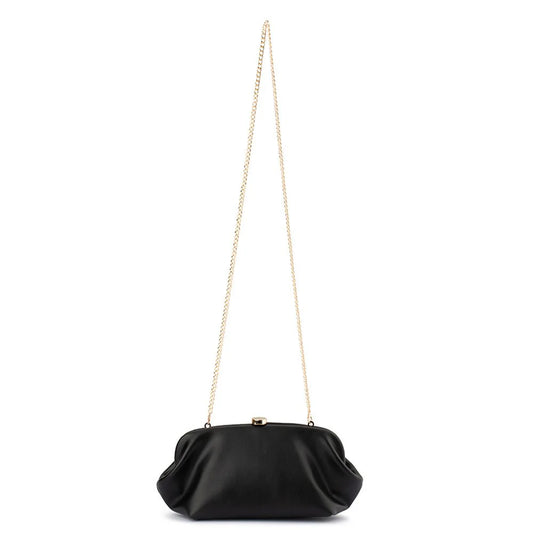Josefina Framed Clutch (Black)