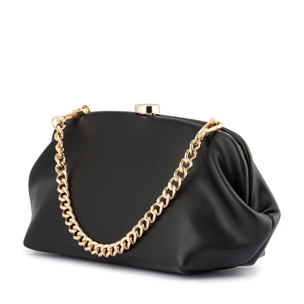 Josefina Framed Clutch (Black)