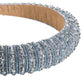 Julia Multi Beaded Headband (Slate)