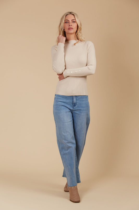 Juno Knit Top (Canvas)