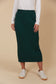 Juno Knit Skirt (Pine)