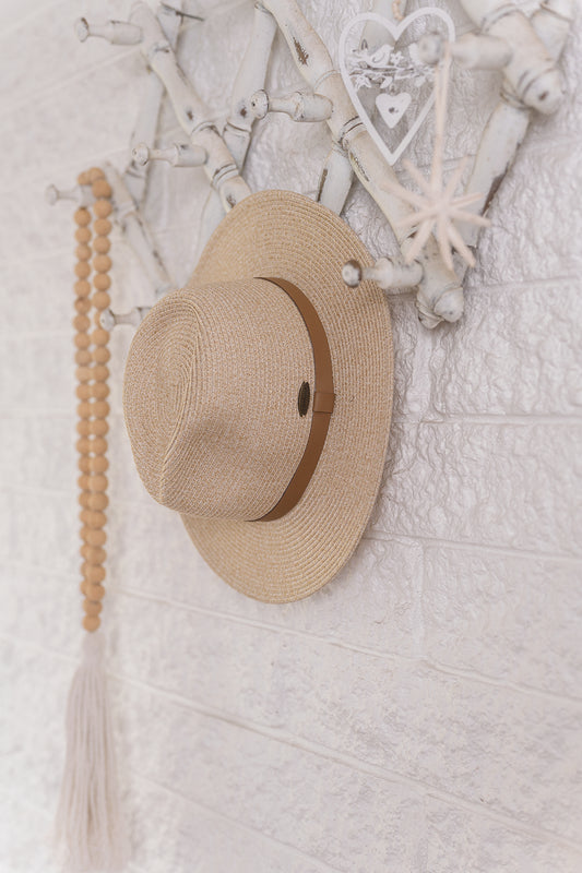 Kaia Panama Tan Leather Band