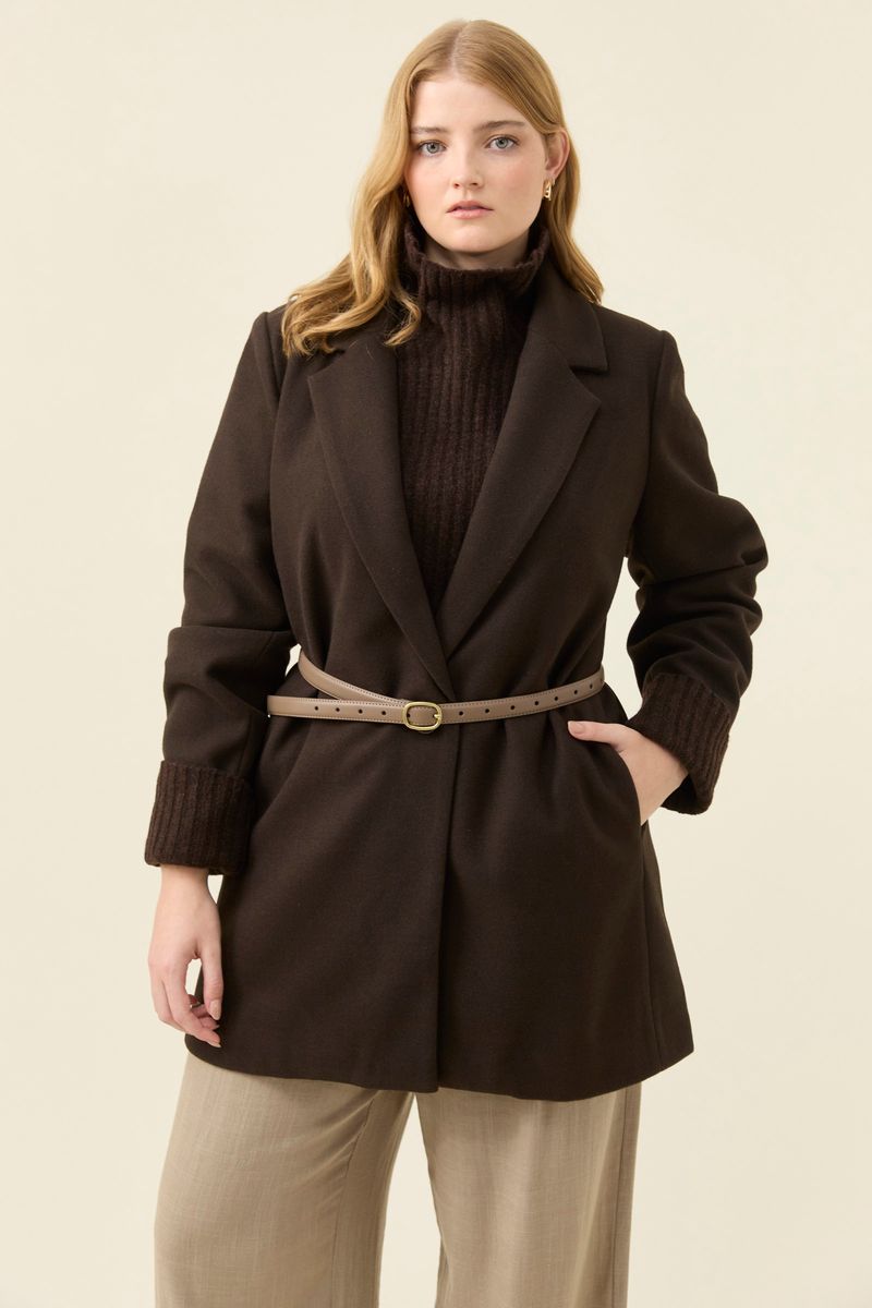 Isle of Mine Women's Kali Brown Coat | Gretel Lane