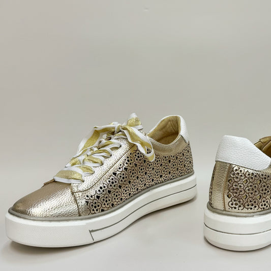 Keelie (Gold Tumbled-White)
