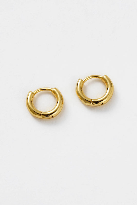 Zafino Women's Gold Kendall Mini Huggie Earring | Gretel Lane