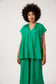 HAVEN Kenya Relaxed Short Sleeve Top Green | Women's Clothing | Gretel Lane